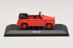 Volkswagen 181 Sarkans Maxichamps 1:43 940050031 Metāls