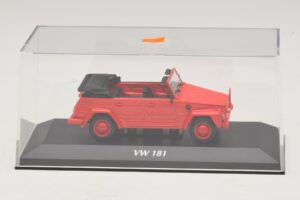 Volkswagen 181 Sarkans Maxichamps 1:43 940050031 Metāls — attēls 4 no 5