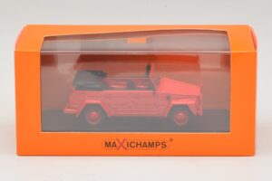 Volkswagen 181 Sarkans Maxichamps 1:43 940050031 Metāls — attēls 5 no 5