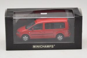 Volkswagen Caddy 2K Bus Sarkans Minichamps 1:43 CADDY009 Metāls — attēls 5 no 5
