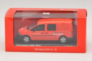 Volkswagen Caddy Maxi Mk3 Norway Post Minichamps 1:43 403057005 Metāls — attēls 5 no 5