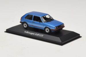 Volkswagen Golf GTI Mk2 Zils Metālisks Maxichamps 1:43 940054120 Metāls — attēls 3 no 5