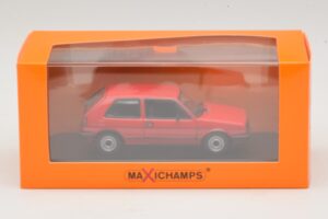 Volkswagen Golf GTI Mk2 Sarkans Maxichamps 1:43 940054121 Metāls — attēls 5 no 5