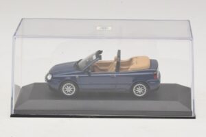 Volkswagen Golf Mk4 Kabriolets Zils Dīlera Izdevums Minichamps 1:43 GOLF005 Metāls — attēls 4 no 5