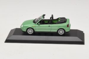 Volkswagen Golf Mk4 Kabriolets Zaļš Metālisks Minichamps 1:43 430058335 Metāls
