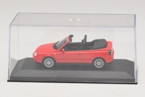 Volkswagen Golf Mk4 Kabriolets Sarkans Dīlera Izdevums Minichamps 1:43 GOLF006 Metāls — attēls 4 no 5