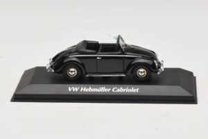 Volkswagen Hebmuller Kabriolets Melns Maxichamps 1:43 940052130 Metāls
