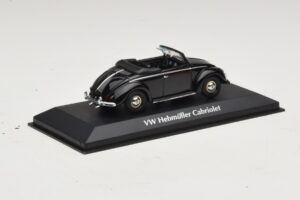 Volkswagen Hebmuller Kabriolets Melns Maxichamps 1:43 940052130 Metāls — attēls 2 no 5