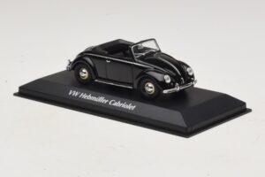 Volkswagen Hebmuller Kabriolets Melns Maxichamps 1:43 940052130 Metāls — attēls 3 no 5