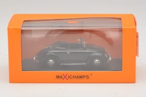 Volkswagen Hebmuller Kabriolets Melns Maxichamps 1:43 940052130 Metāls — attēls 5 no 5