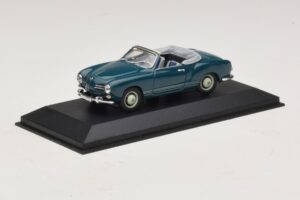 Volkswagen Karmann Ghia Kabriolets Tumši Zils Minichamps 1:43 GHIA001 Metāls — attēls 2 no 5
