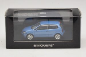 Volkswagen Polo 9N3 Zils Minichamps 1:43 POLO001 Metāls — attēls 5 no 5