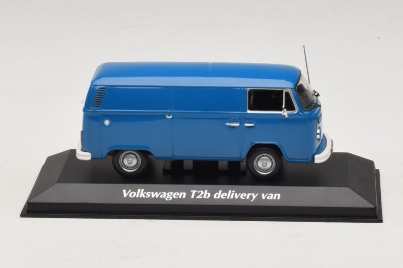 Volkswagen T2b Piegādes Furgons Zils Maxichamps 1:43 940053061 Metāls