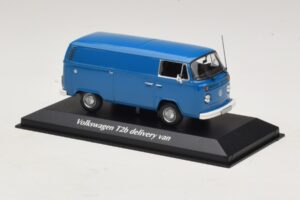 Volkswagen T2b Piegādes Furgons Zils Maxichamps 1:43 940053061 Metāls — attēls 3 no 5