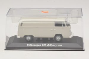 Volkswagen T2b Piegādes Furgons Pelēks Maxichamps 1:43 940053060 Metāls — attēls 4 no 5
